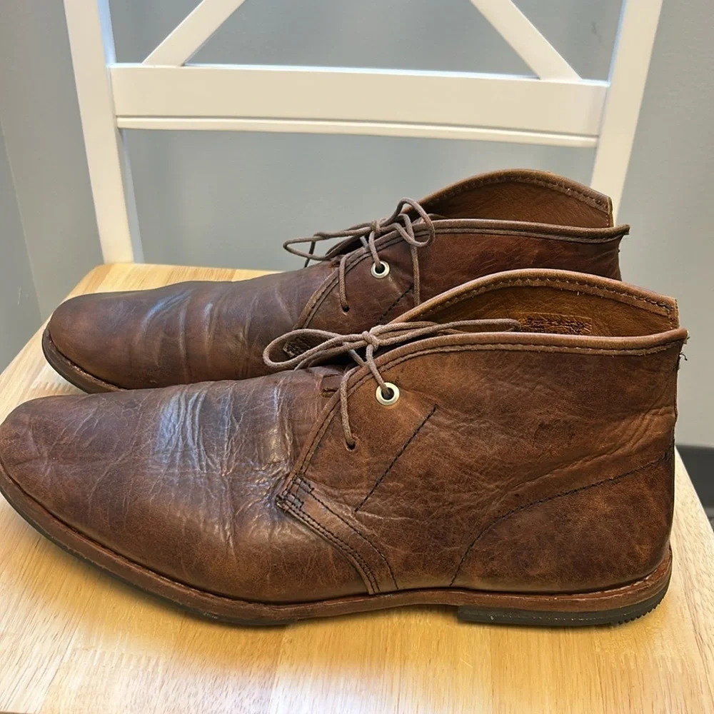 Timberland Boot Co Wodehouse 75509 Chukka Boots Brown Leather Sz 12 Lost…